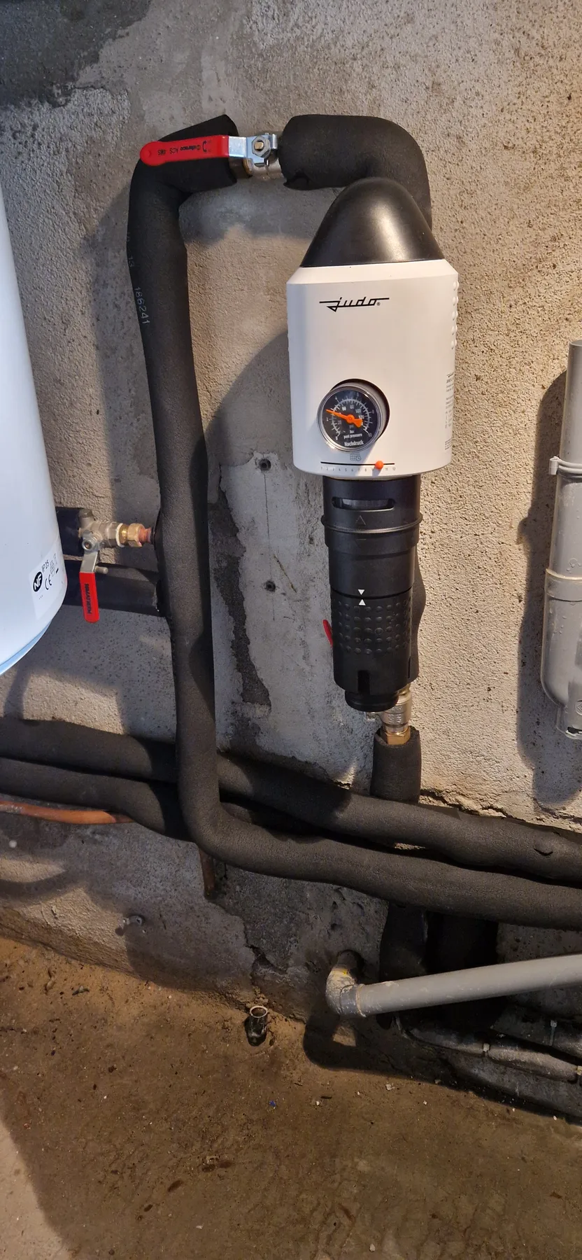 Équipement sur réseau d’eau — Détail d’installation